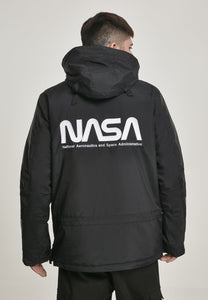 NASA Black Windbreaker