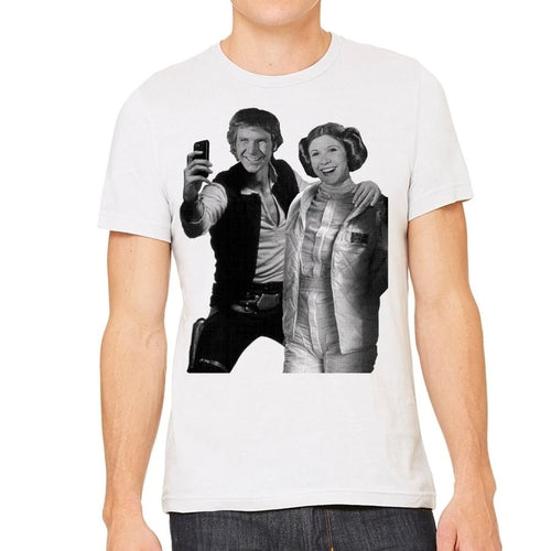 Star Wars selfie, Han and Leia